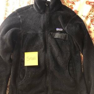 Patagonia black fleece jacket